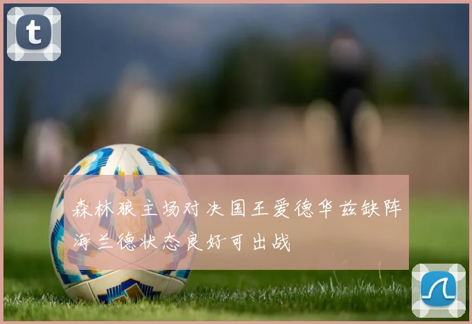 森林狼主场对决国王爱德华兹缺阵海兰德状态良好可出战